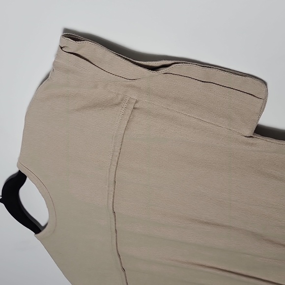 IRO Olno Pull-On 100% Cotton Twill Fabric Romper in Beige Size 36 US 4 - Picture 15 of 16